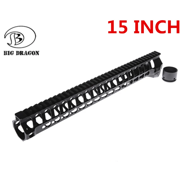 

emersongear 15 Inch Handguard Rail Fit .223/5.56 AR15 Keymod System HandGuard Airsoft Gel Ball JinMing Accessory