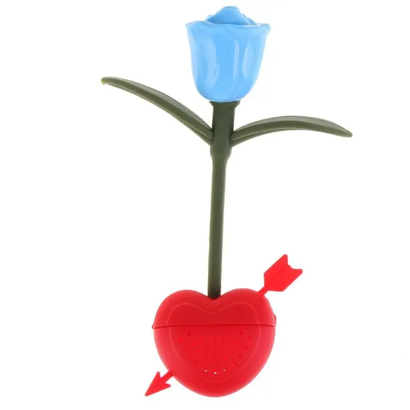 1 шт. Новое поступление ситечко для чая нетоксичный в форме цветка силиконовый чайный заварочный пакетик чайный горшок кухонные принадлежности