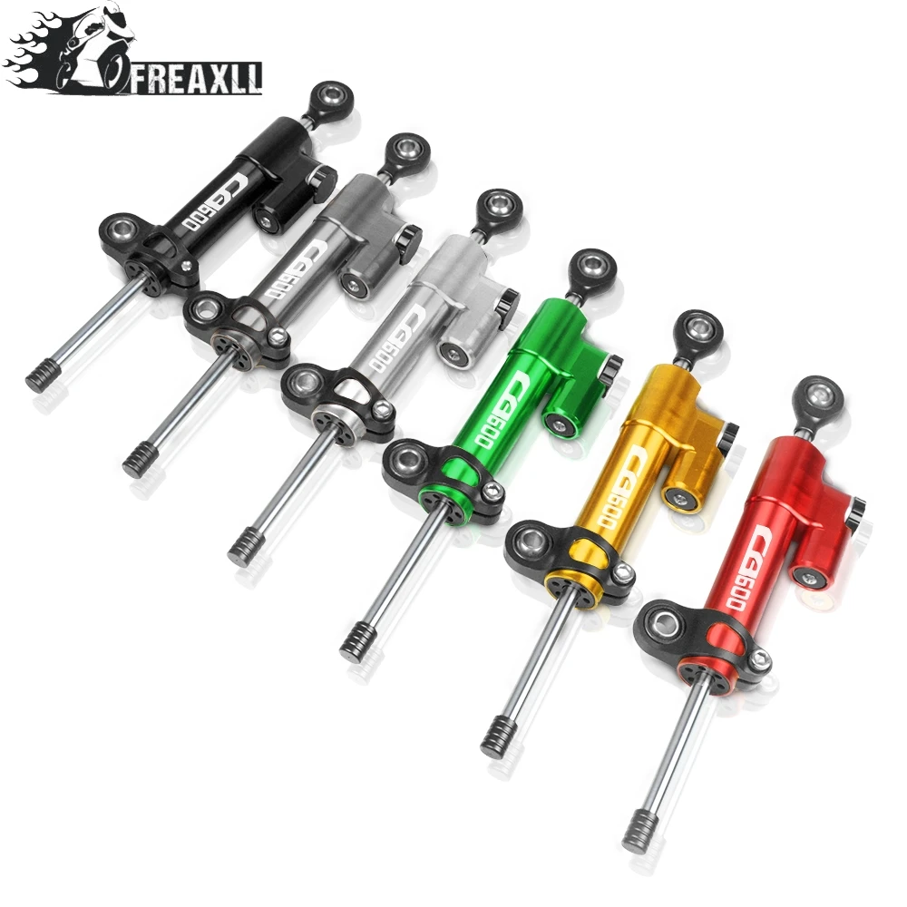 Moto CNC Motorcycle Steering Damper Stabilizer Linear Reversed Safety Control Over For Honda CBR 600 F2 F3 F4 F4i 1991-1999 2000
