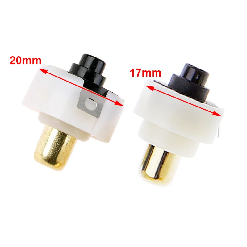 Diameter 20mm 17mm C8 501B Q5 T6 U2 L2 LED Flashlight Push Button Switch ON OFF Electric Torch Tail Click Clicky | Обустройство дома