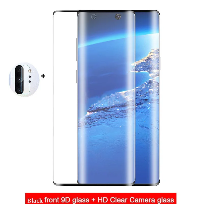 Изогнутый протектор экрана для samsung Note 10 Plus 9 8 S10 S9 S8 Plus закаленное стекло полное покрытие защита экрана Ecran Verre Tremp