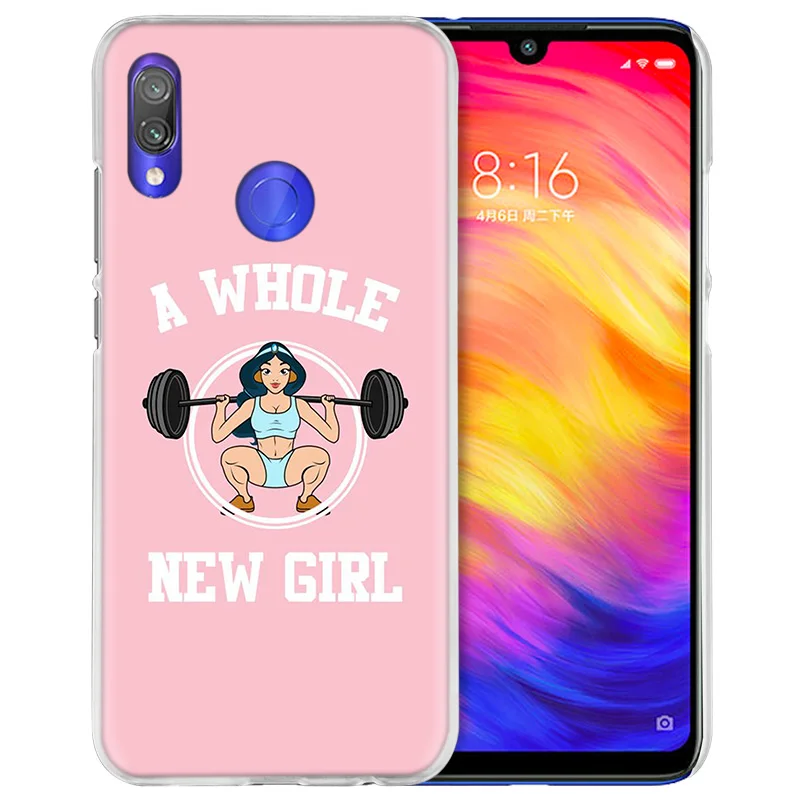 Чехол для Xiaomi Redmi Note 7 7A фотоаппаратов моментальной печати 7S 6 6A 5 Y3 K20 mi 8 до 9 лет CC9 CC9E A1 A2 A3 играть F1 Lite Pro Plus бодибилдинга тренажерного зала Фитнес