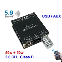 

1PC Audio Speakers Bluetooth Amplifier Board Hifi Stereo 2.0 25V Audio Module Digital Power Surveying Equipment For Home