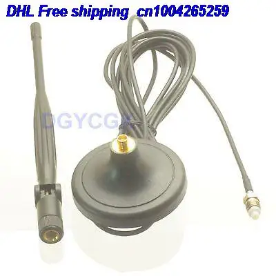 

DHL 20pcs Antenna GSM GPRS 5dBi FME female Magnetic base for 3G Broadband USB modems antenna 22-a