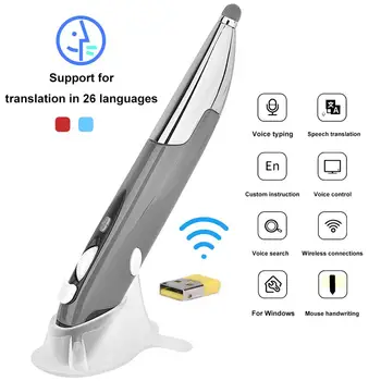 

PR-06S 4-Key Wireless Smart 26 Language Voice Translator Typing Pen Mouse for PC