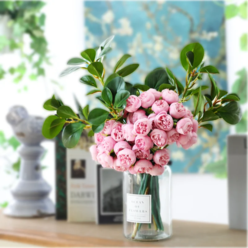 1 Mazzo Di Foglie Di Sago Cycas Secche Foglia Di Kwai Fiore Secco Decorazione Della Casa Decorazione Di Cerimonia Nuziale Decorazione Dell'Ufficio