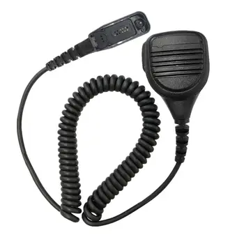 

2pcs Heavy Duty Rugged Speaker Mic PTT for Motorola Walkie Talkie DP4400 DP4401 APX2000 DGP8550 DGP8050 Two Way Radio