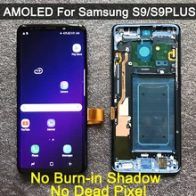 ORIGINAL AMOLED Replacement for SAMSUNG Galaxy S9 S9+ LCD display Touch Screen Digitizer with Frame G960 G965 s9 plus lcd