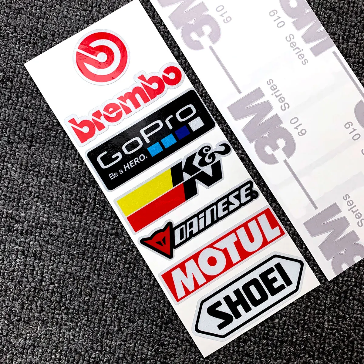 1 комплект 3 м логотип высокоотражающая боковая полоса для мотоцикла велосипеда