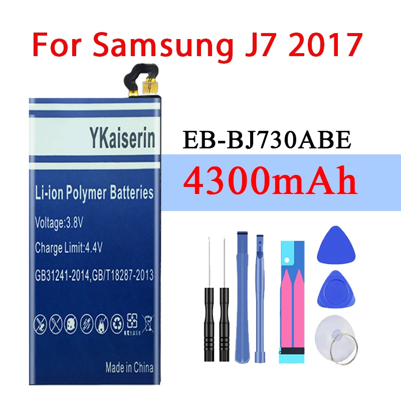 Новая запасная аккумуляторная батарея для Samsung Galaxy J7 Pro 2017 J730 EB BJ730ABE J730FM 4300mAh