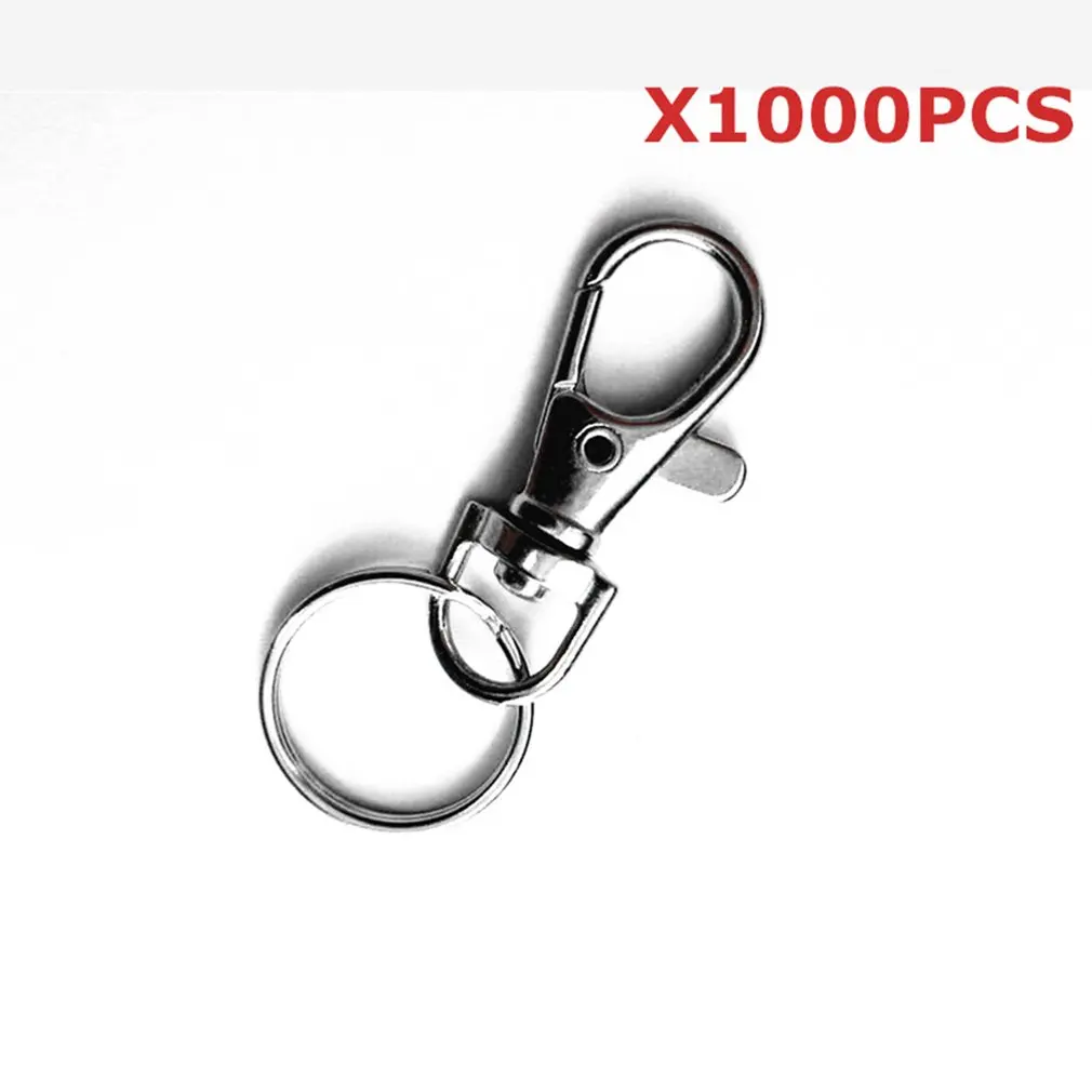 

Multifunction Round Ring Hooks Metal Split Hooks With Lobster Clasp DIY Findings For Bag Accessories