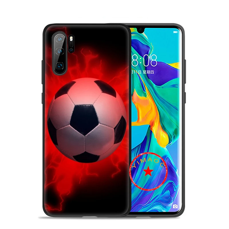 Футбольный Мягкий силиконовый чехол для huawei P30 P20 P10 Lite Pro P Smart Plus P30 Pro P Smart Z - Цвет: 14