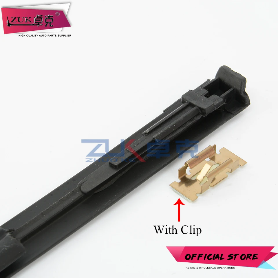 ZUK For Toyota Roof Drip Finish Moulding With Metal Clip For Belta 06-12 JP & Vios/Limo 07-13 (Asian) & Yaris Sedan AU 07-13