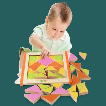 

Boys Girls Educational Toys Children Wooden Teaching Aids Jigsaw Puzzle Board Game Children Wooden Jigsaw Puzzle