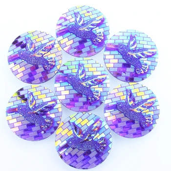 

Flatback 25mm Taidian Resin Cabochons Bear Claw Designs Earrings Bracelet 20 Pieces Sew On Rhinestone Jewelry Making Findings