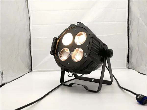 Е-с f светильник чехол Pixel Cob Led Par может светильник 4*50 Вт теплый/холодный белый студийный сценический светильник