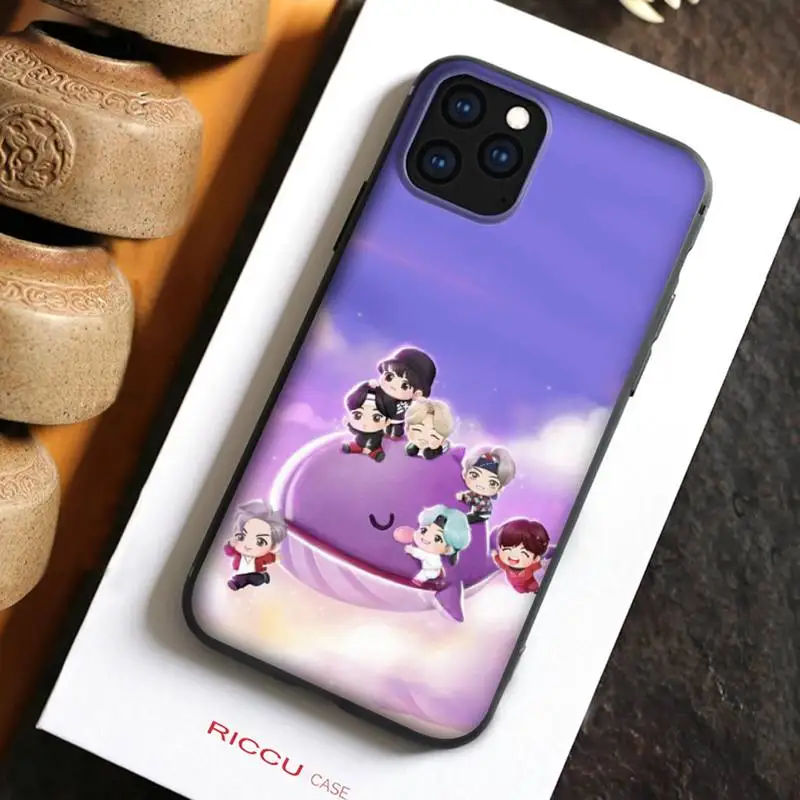Чехол для телефона RUICHI Hot Kpop-BTS-Boys iPhone 13 11 12 Pro XS MAX mini 8 7 6 6s Plus X 2020 XR чехлы телефонов |