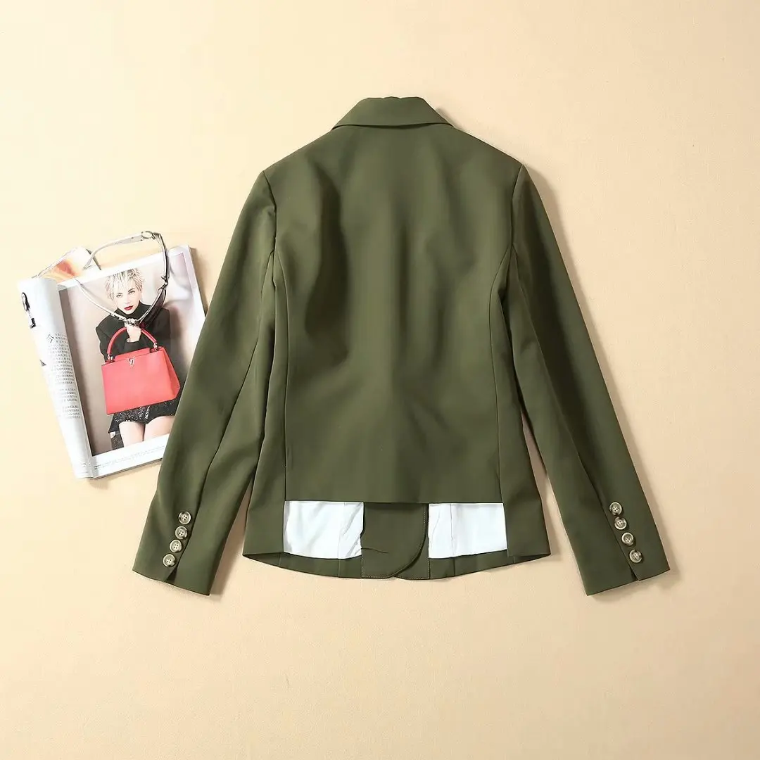 

2019 Autumn in Europe And America Women's Clothing Hot Selling New Classic One-Button Princess Celebrity Inspired Suit Jacket