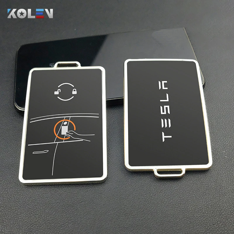 Custodia protettiva per portachiavi per auto in TPU morbido per Tesla Model 3 Card Remote Key Fob Bag Shell Clip accessori per lo Styling dell'auto - Hca7c9f23f3184675ab07025e74a5117cn