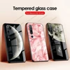 For POCO X3 Case Marble Glass Soft Silicone Bumper Cover For POCOPhone X3 NFC Capa For Xiaomi POCO X3 NFC Mi10 Lite 10 Pro Case ► Photo 3/6