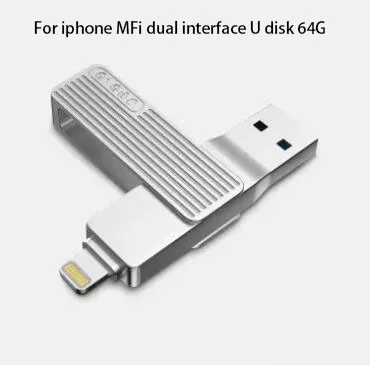 Синий Xiaomi JESIS Тип с портом типа C двойной Интерфейс мобильного телефона U диск M1 вращения Алюминий сплав Материал 120 МБ/с. может Применение приложение 32/64/128 г - Цвет: Синий