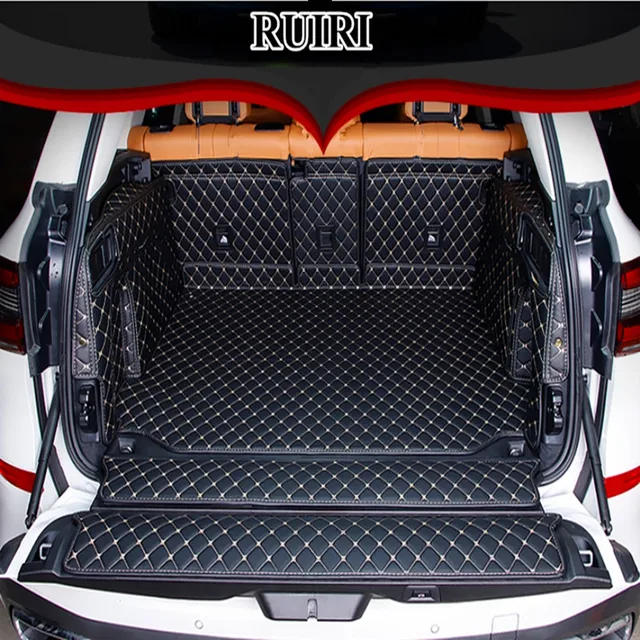 Tapis de Protection intérieur de coffre de voiture, couverture complète en  cuir imperméable pour BMW x5 2018 2019 2010 2021 2022, accessoires  automobiles - AliExpress