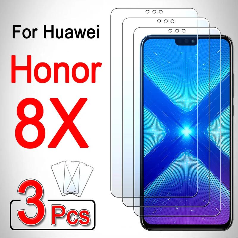 3 шт. honor 8x чехол для huawei Honor8x 8 x защитный телефона на Honer x8 huawei8x бронированный лист
