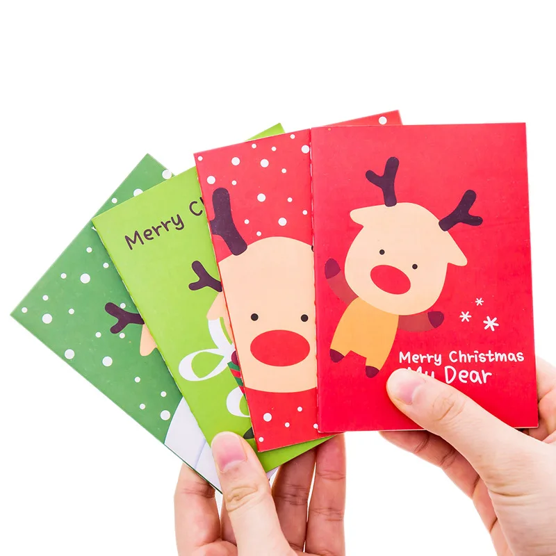 

1 Pcs Mini Christmas Notebook Cute Flamingo Cactus Note Book Diary Day Planner Kawaii Journal Stationery gift School Supplies