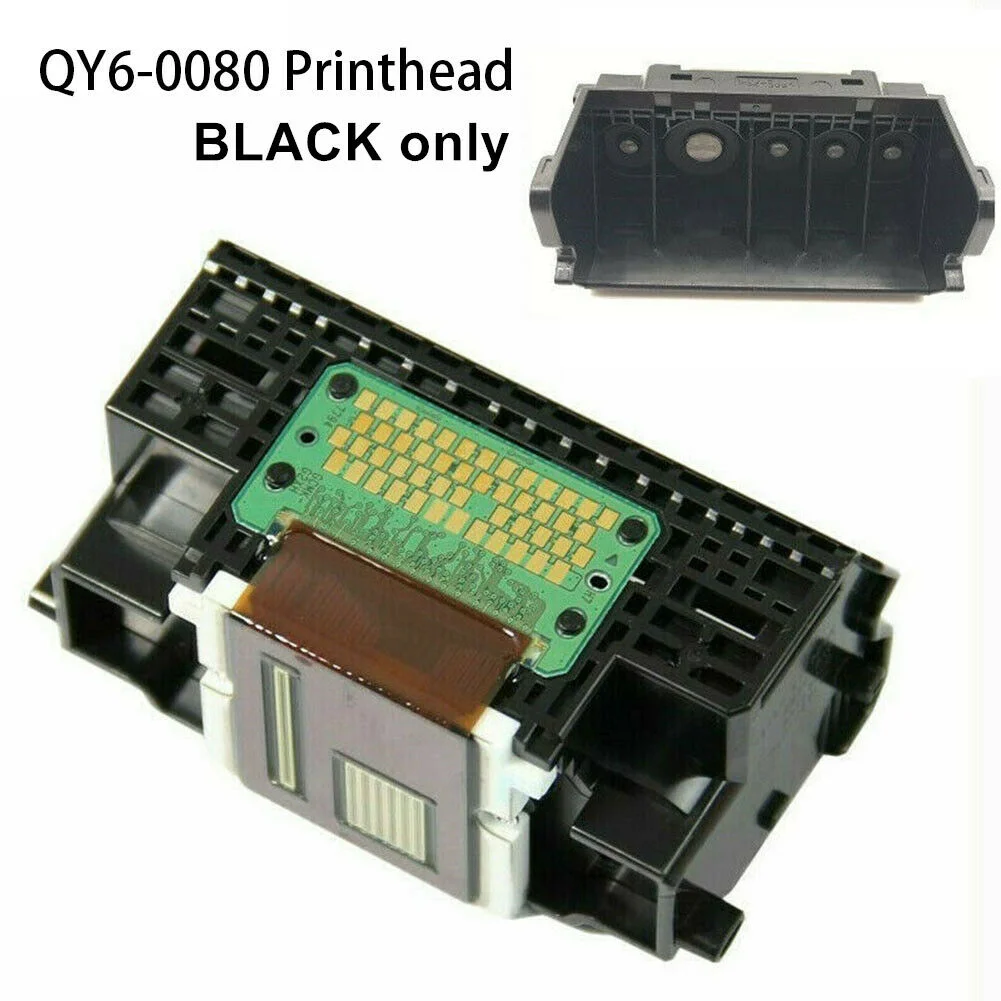 Только черный печатающей головки QY6-0080 для Canon iP4820 iP4850 iX6520 6550 MX715 MX885 MG5220 MG5250 MG5320 |