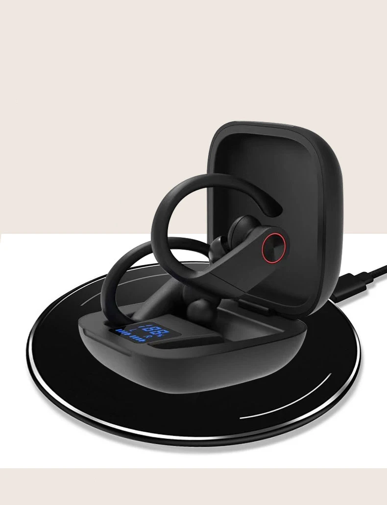 Беспроводные наушники True HBQ PRO TWS, Bluetooth 5,0, стерео спортивные наушники, чехол, 950 мА/ч, водонепроницаемые наушники с Ушными крючками, микрофон, PK Q32 Q62