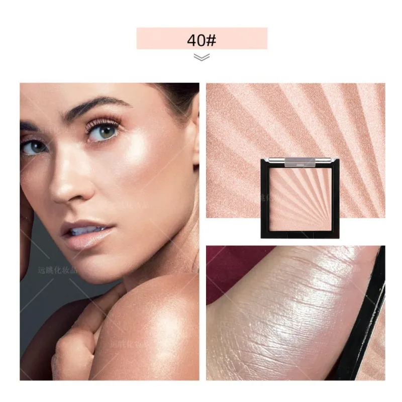 Long-lasting Shiny New Highlighter Powder Cosmetic Recommend 7 Colors Highlight Powder Brighten Skin Color