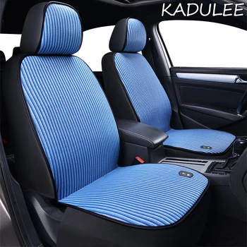 

KADULEE 12V Heated car seat cover For lada 2114 granta xray vesta sw cross kalina kalina accessories covers for vehicle seats