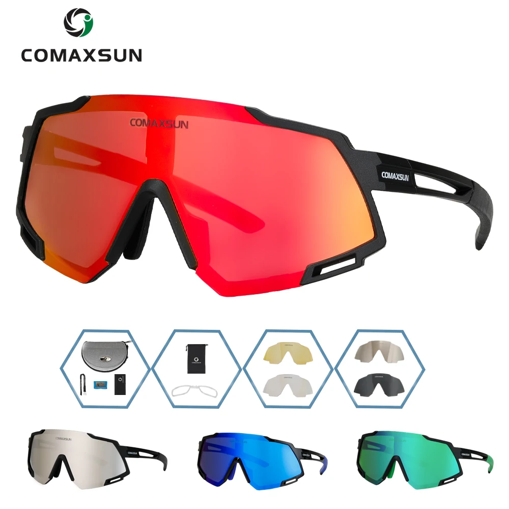 Lunettes De Soleil Polarisées WEST BIKING - Cyclisme UV400 - Noir - Homme/femme