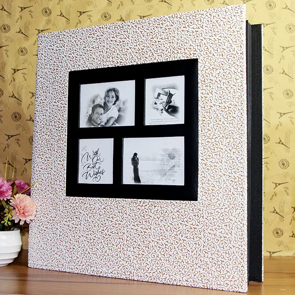 400 фотографий альбом для семейной свадьбы юбилея отпуска ребенка сшитая книга из