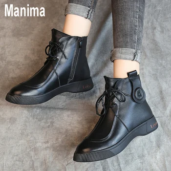 

Women's boots winter boots women's shoes leather platform shoes women platform shoes women's Chelsea boots women 2020 new autumn