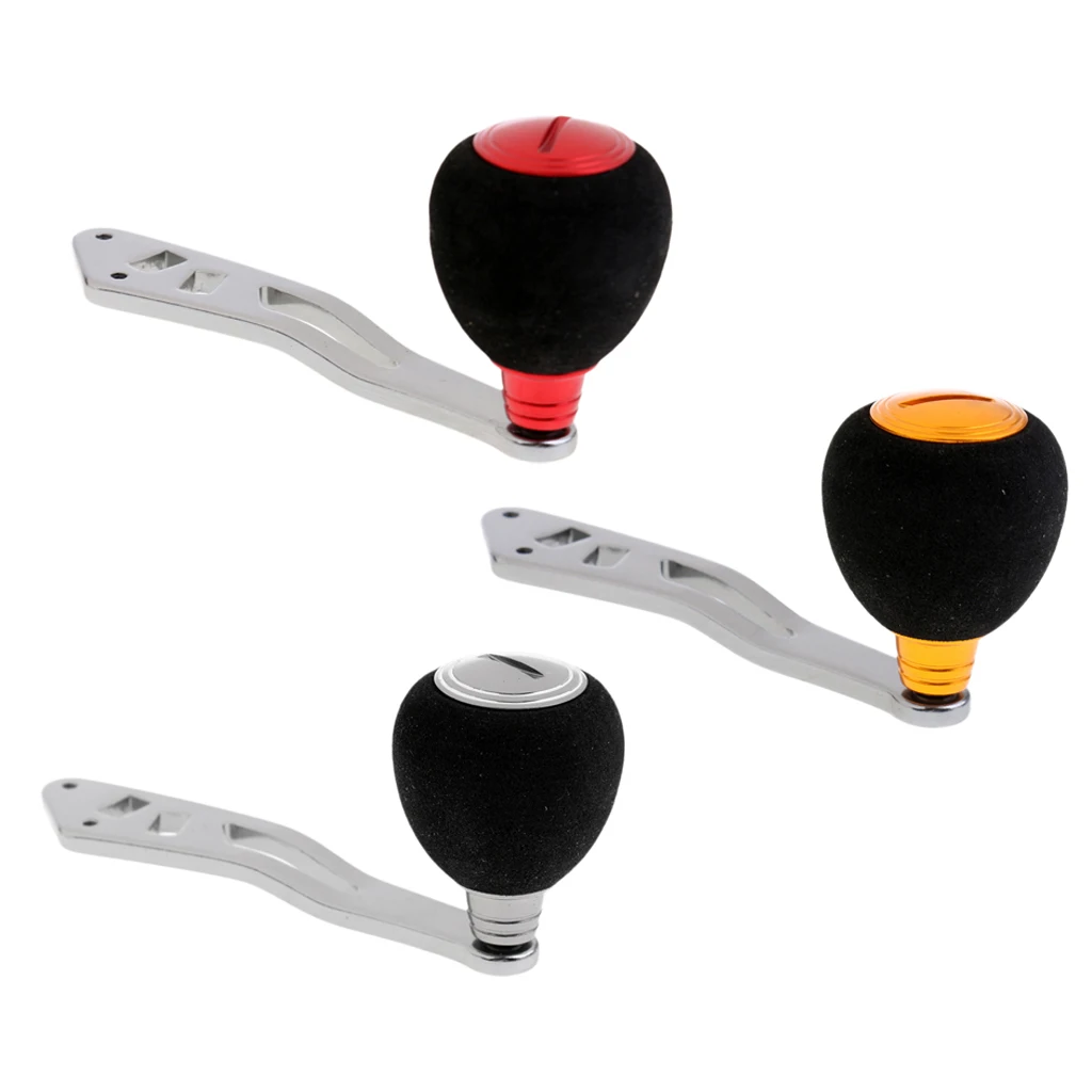 3x baitcasing круглая Катушка для спиннинга ручка с ручкой EVA для соли/пресной воды