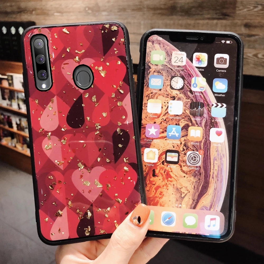 Мягкий блестящий чехол на заднюю панель телефона, чехол, чехол для huawei honor 10i 10 lite i 10 lite для hawei huwawei honor 10 Аксессуары