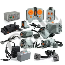 Série técnica a função de energia caixa de bateria genuína técnica motor do carro compatível com 8878 8880 8881 peças moc blocos de construção