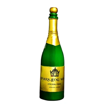 

Vanishing Champagne Bottle Magic Trick Prop Gimmick Magic Tricks For Professional Magicians - Green