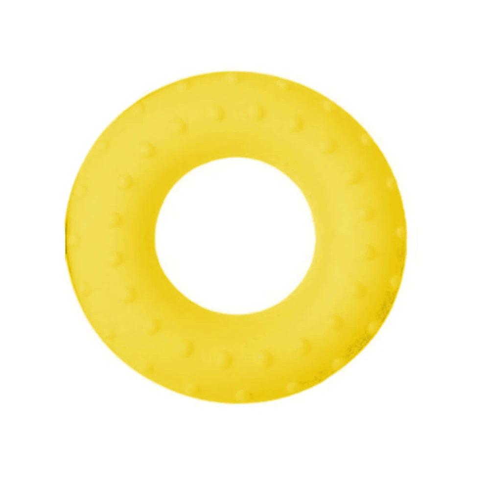 Yellow20LB Кольцо-Эспандер для рук на палец, силиконовая форма пончика для занятий спортом, Мягкий усилитель, эргономичный дизайн, портативный - Цвет: Yellow20LB