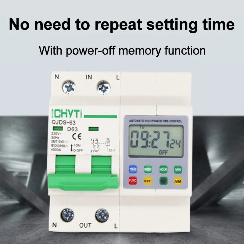 1s99hours Timer Switch Lcd Intelligent Circuit Break With Timing