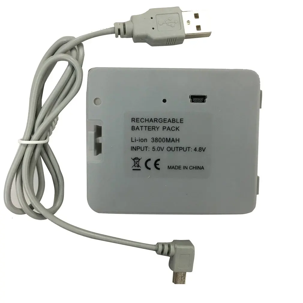 3800mA USB аккумуляторная батарея с зарядным кабелем для nintendo баланс настольная игра зарядное устройство адаптер батарейный блок