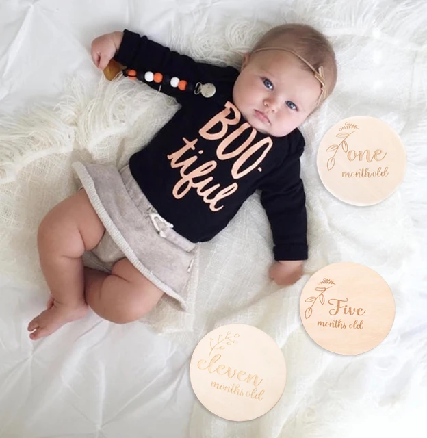Wooden Baby Month Milestone Card Newborn Birth Month Birthday Milestone Wooden Teether Baby Kids Photography Props Toy cheap Unisex 0-6m 7-12m CN(Origin) Wooden Baby Month Milestone Card Newborn Birth Month Birthday Milestone Wooden Teether Baby Kids Photography Props Toy cheap Unisex 0-6m 7-12m CN(Origin)