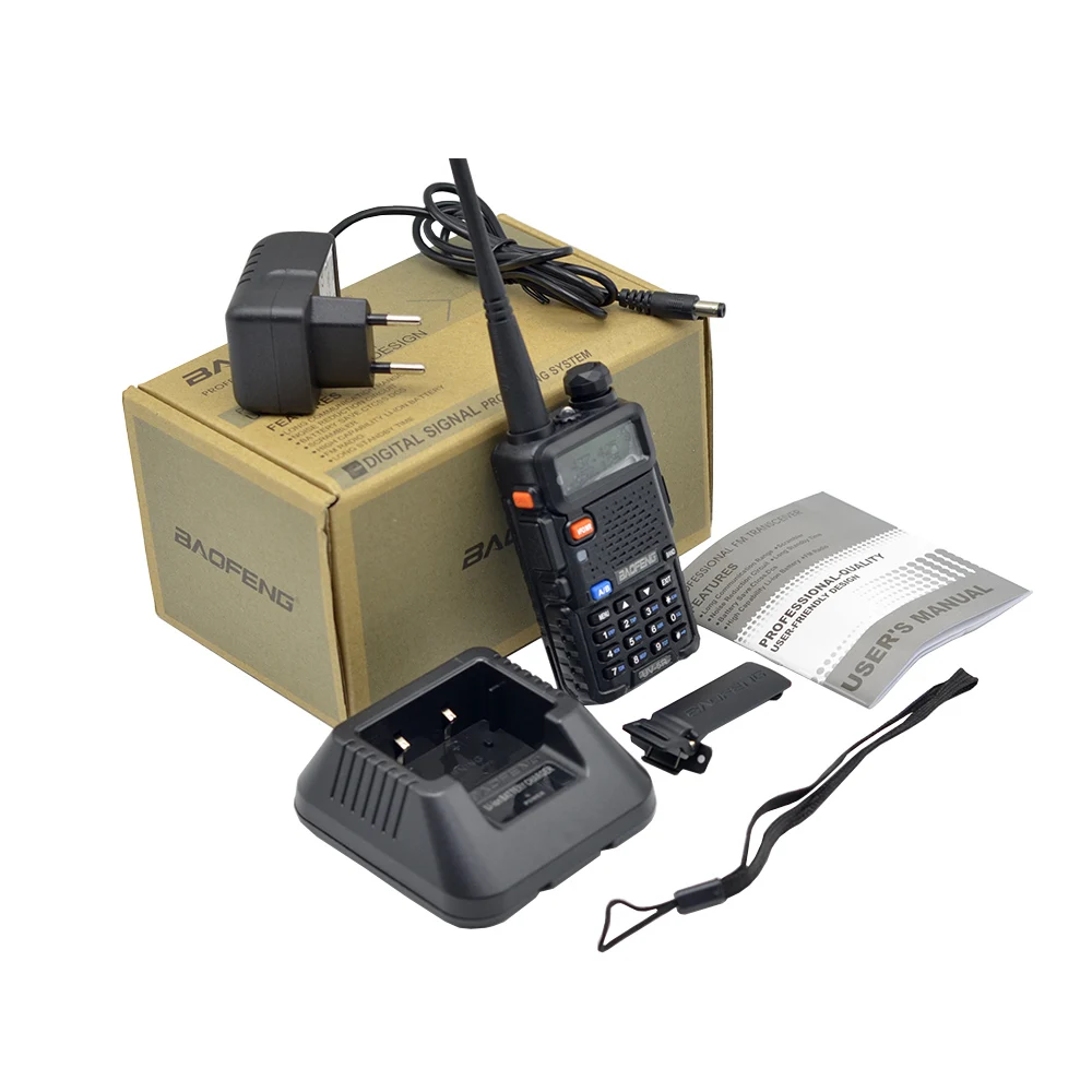 Baofeng 8 Вт UV-5R рация VHF/UHF136-174Mhz& 400-520Mhz Двухдиапазонная двухсторонняя рация Baofeng uv 5r портативная рация uv5r