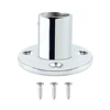 MARINE BOAT DURABLE SOLID SS 316 HAND RAIL FITTING ROUND BASE 7/8' or 1' ► Photo 2/6