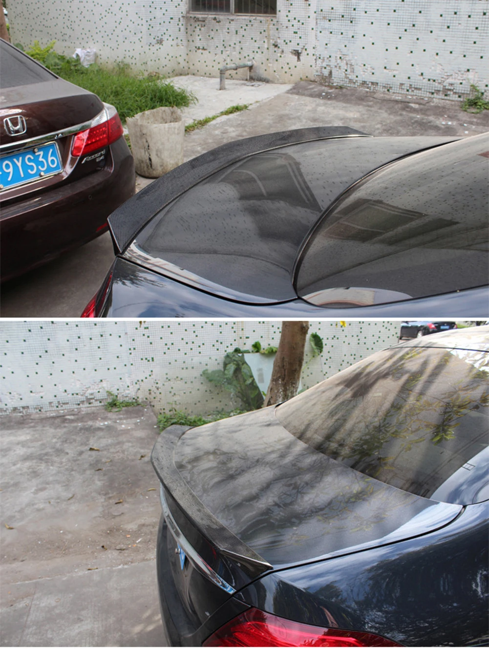 Задний спойлер багажника из углеродного волокна для Mercedes Benz E-Class W213 R AMG RT Veath style