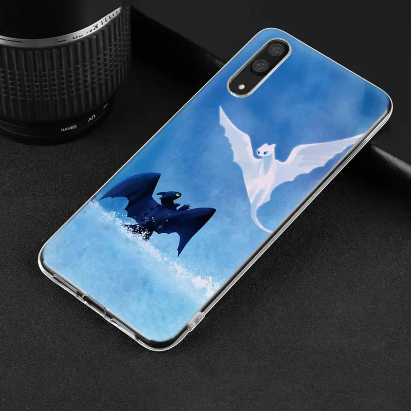 Как приручить дракона силиконовый чехол для телефона huawei P30 P20 Pro P10 P9 P8 Lite P Smart Z Plus NOVA 3 3i 5i 5Pro