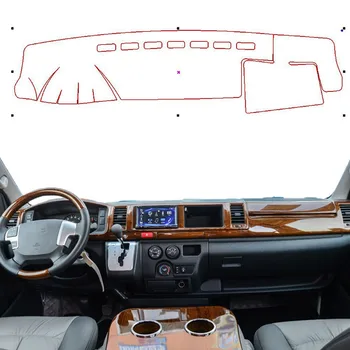

For Toyota HiAce Commuter RegiusAce Ventury Mazda Bongo 2005-2018 Car Dashboard Cover Mat Pad Dash Sun Shade Carpet Accessories