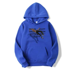 Sudadera con capucha de Astroworld para hombre y mujer, ropa de calle de Hip-Hop con estampado de Travis Scott, de gran tamaño,