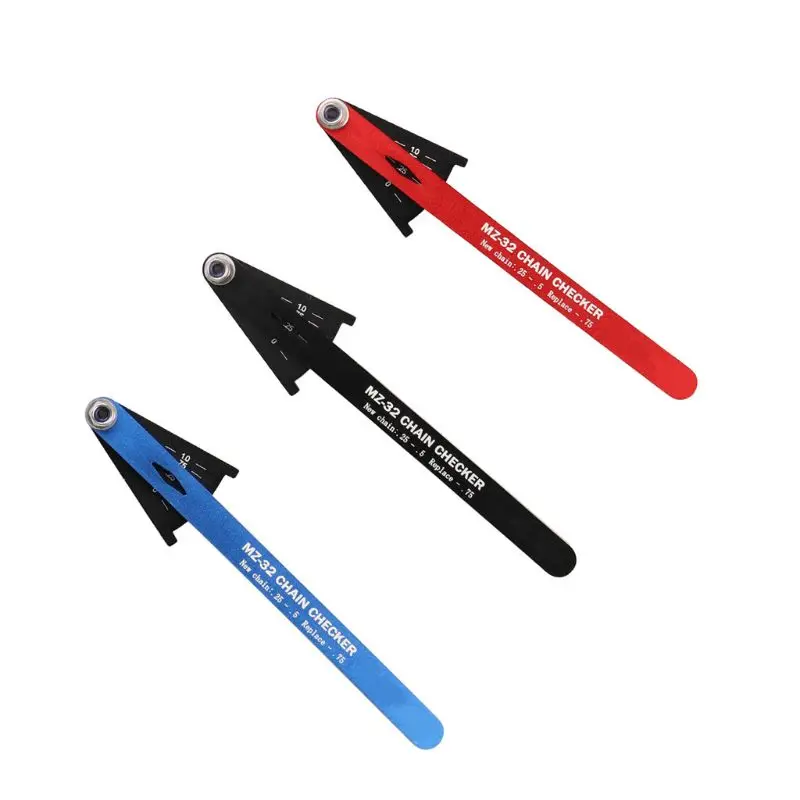 

Protable Bicycle Bike Chain Checker Wear Indicator Tool Multi-function Supplies Y51D